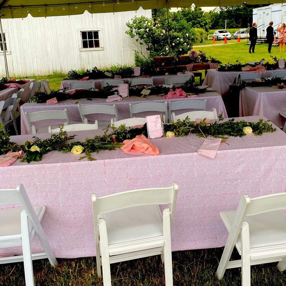 Pink Peony Tablecloth - India Amory